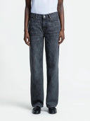 Low rise jeans joan ceky black worn