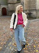 Lichtblauwe baggy jeans joan