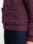 Bordeauxrode jacket damba