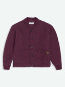 Bordeauxrode jacket damba