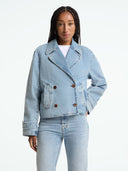 Lichte denim jacket kyrene