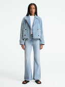 Lichte denim jacket kyrene