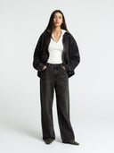Donker grijze loose leg jeans joan 32