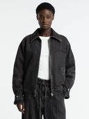 Donkergrijze jacket deon