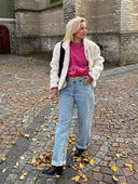 Lichtblauwe baggy jeans joan