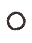 Donkerbruin haarelastiek