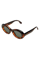 Gevlekte zonnebril molly havana
