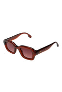 Bruine zonnebril miles ruby