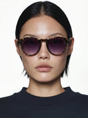 Zonnebril devon dark tortoise