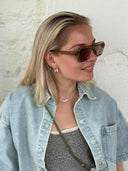 Beige zonnebril lionel opaline