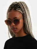 Zandkleurige zonnebril ellis sahara