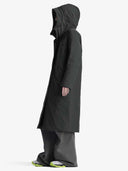 Donkergroene waterproof parka mishima