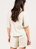 Linnen blouse liv