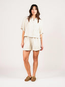 Linnen blouse liv