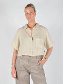 Linnen blouse liv