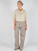 Linnen blouse liv