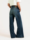 Wide leg harper deep indigo