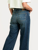 Wide leg harper deep indigo