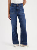 Farrah worker faded blue lengte 32