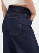 Donkerblauwe lucy loose barrel jeans 34