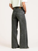 Wide leg jeans harper charcoal fade