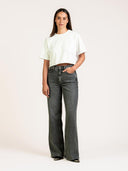 Wide leg jeans harper charcoal fade