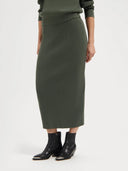 Gebreide kokerrok keira skirt