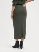 Gebreide kokerrok keira skirt