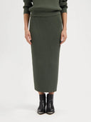 Gebreide kokerrok keira skirt