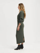 Gebreide kokerrok keira skirt