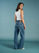 Harper loose flare jeans starlit indigo lengte 34