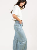 Wide leg jeans farrah worker steel blue