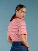 Gestreept T-shirt jill striped tee