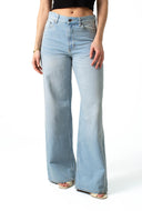 Harper loose flare light blue lengte 34