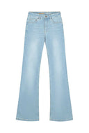 Jeans lisette flare overdye lengte 32