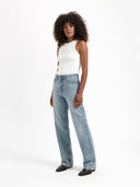Izabella straight jeans vintage blue lengte 34