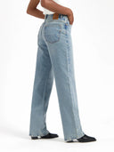 Izabella straight jeans vintage blue lengte 32