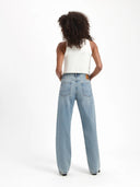 Izabella straight jeans vintage blue lengte 32