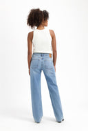 Lena loose worn blue lengte 32