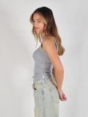 Tanktop met rib romy