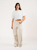 Ecru harper loose flare lengte 32