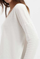 Off-white longsleeve yulia tee
