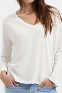 Off-white longsleeve yulia tee