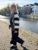 Denim tuinbroek jonna dungaree deep blue