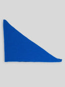 Blauwe sjaal bandana royal azure