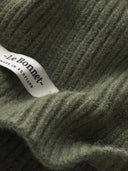 Wollen beanie croco