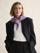 Lila sjaal bandana lavender