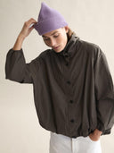 Wollen beanie lavender