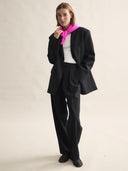 Roze sjaal bandana poppy pink