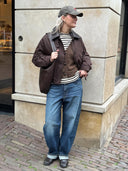 Relaxed fit balloon jeans